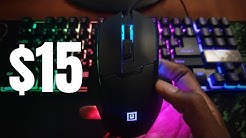 Gaming backlit mouse under $15 | REAL-El RM-555 My Review