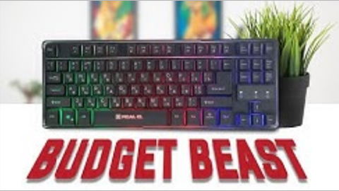 The BEAST of budget keyboards | Real-El 8710 TKL (REVIEW)
